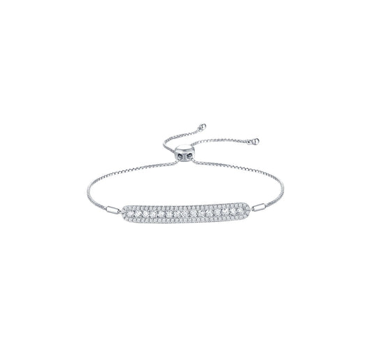 Essentia 1.06 ct Sleek Infinity Bracelet Lab Grown Diamond Bracelet