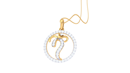 Devotional 0.29 ct Lab Grown Diamond Pendant Without Chain