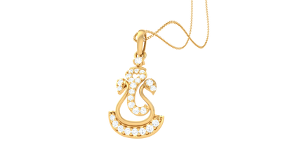 Devotional 0.17 ct Lab Grown Diamond Pendant Without Chain