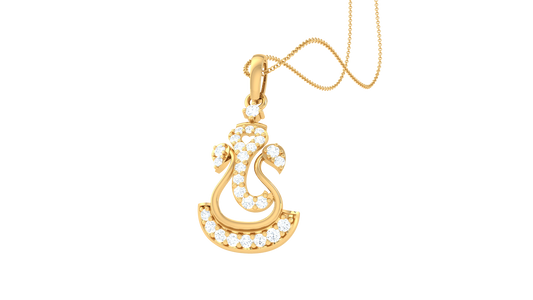 Devotional 0.17 ct Lab Grown Diamond Pendant Without Chain