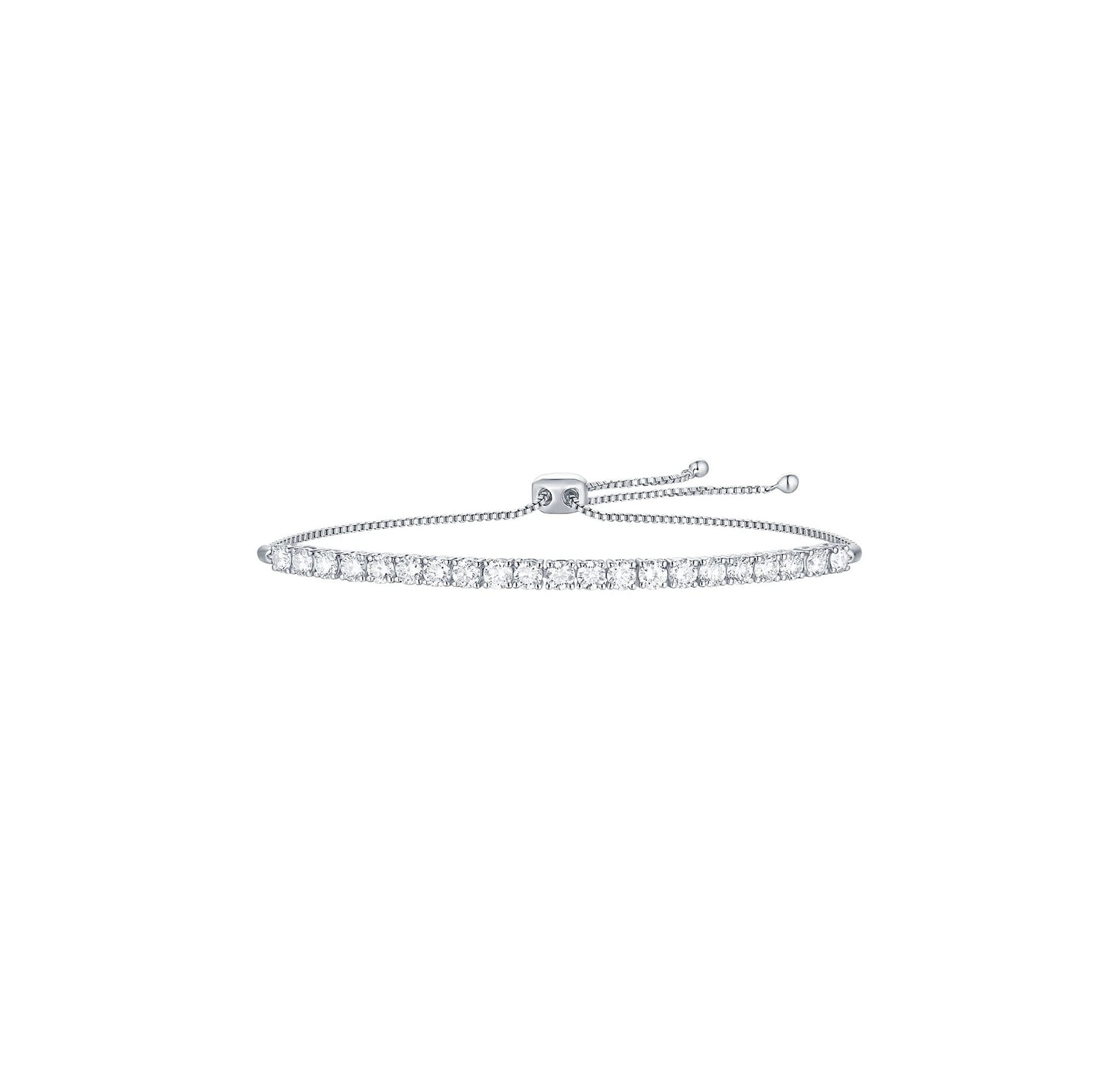 Essentia 2.35 ct Sleek Infinity Bracelet Lab Grown Diamond Bracelet