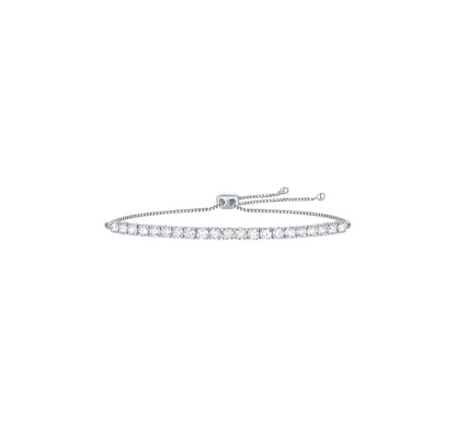 Essentia 2.35 ct Sleek Infinity Bracelet Lab Grown Diamond Bracelet