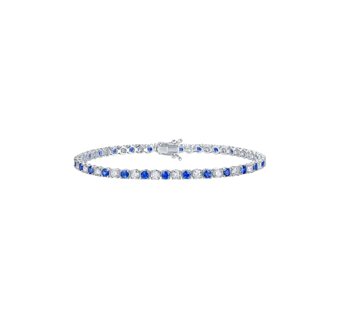 Luminous 1.58 ct with Pearl and Lab Grown Diamond Bracelet