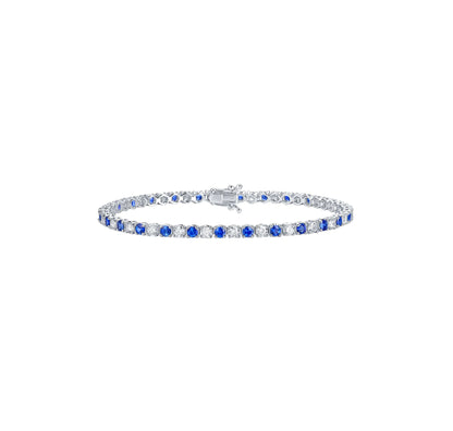 Luminous 1.58 ct with Pearl and Lab Grown Diamond Bracelet