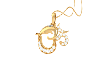 Devotional 0.11 ct Lab Grown Diamond Pendant Without Chain