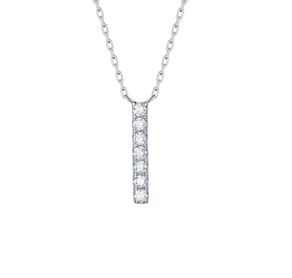 Charm 0.11ct “I” Lab Grown Diamond Pendant