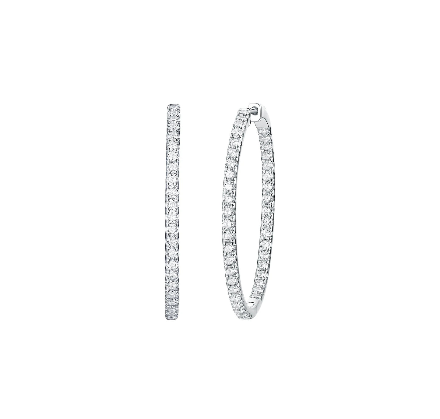 Essentia 2.85 ct Lab Grown Diamond Earrings