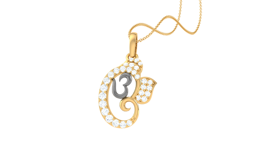Devotional 0.19 ct Lab Grown Diamond Pendant Without Chain