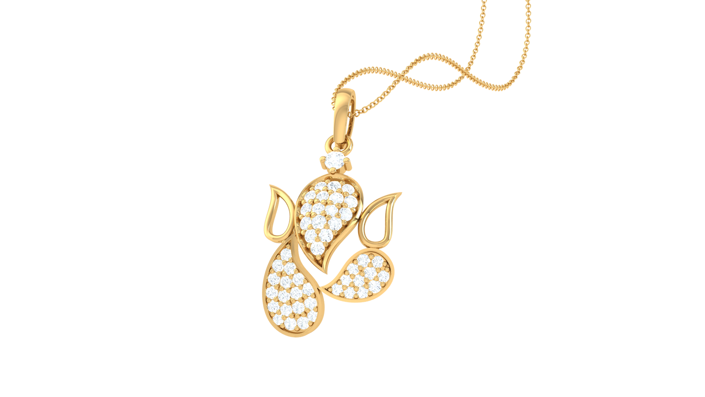 Devotional 0.25 ct Lab Grown Diamond Pendant Without Chain