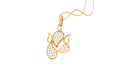 Devotional 0.25 ct Lab Grown Diamond Pendant Without Chain