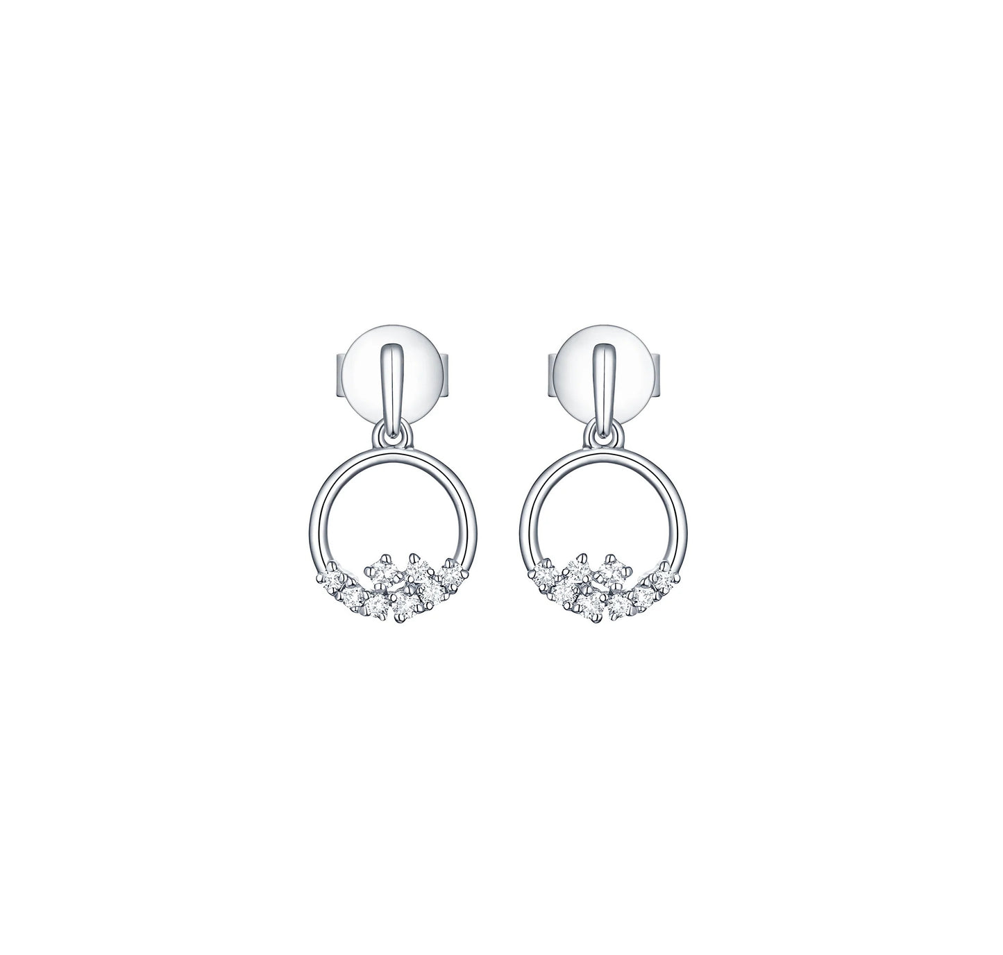 Stellar Sparkle 0.14 Lab Grown Diamond Earrings