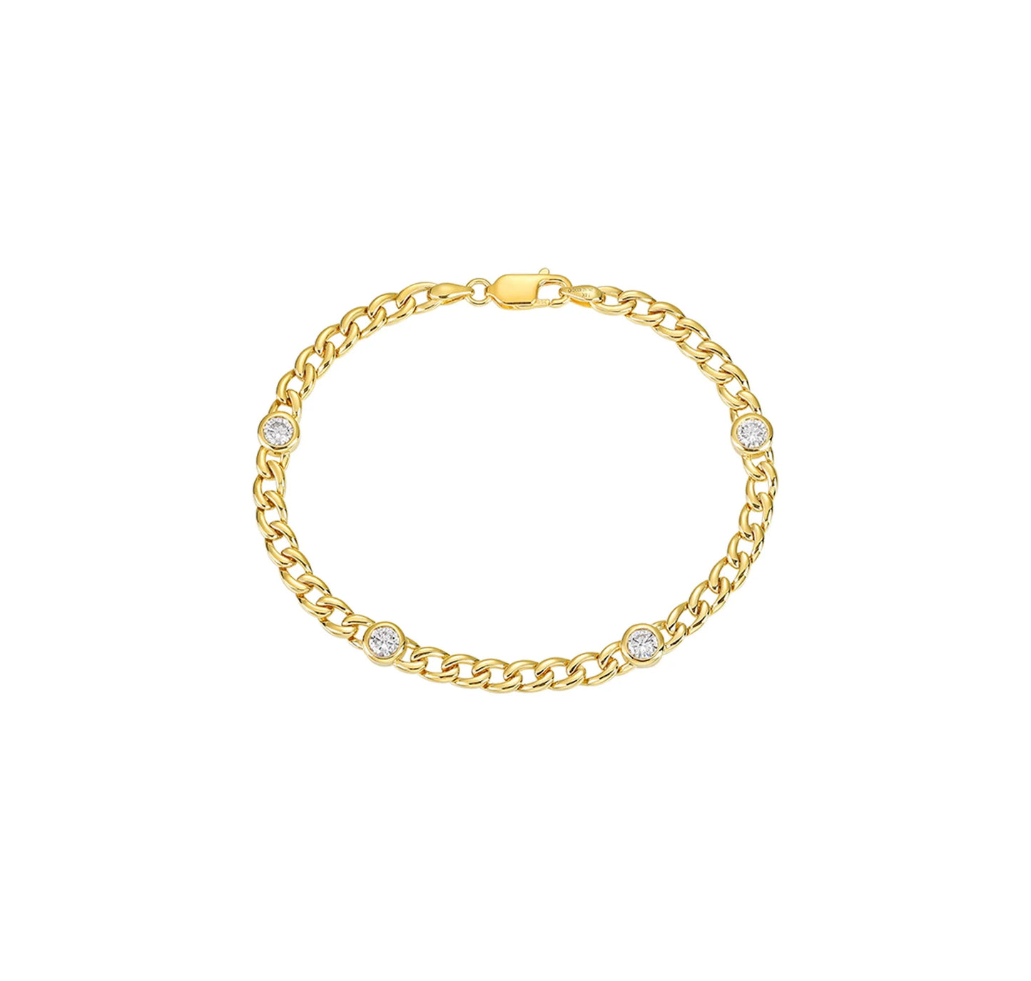 Luminous 1.10 ct Lab Grown Diamond Bracelet