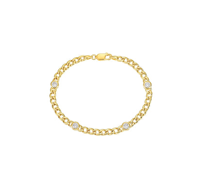 Luminous 1.10 ct Lab Grown Diamond Bracelet