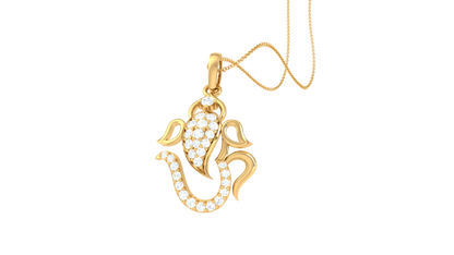 Devotional 0.17 ct Lab Grown Diamond Pendant Without Chain