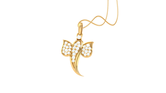Devotional 0.22 ct Lab Grown Diamond Pendant Without Chain