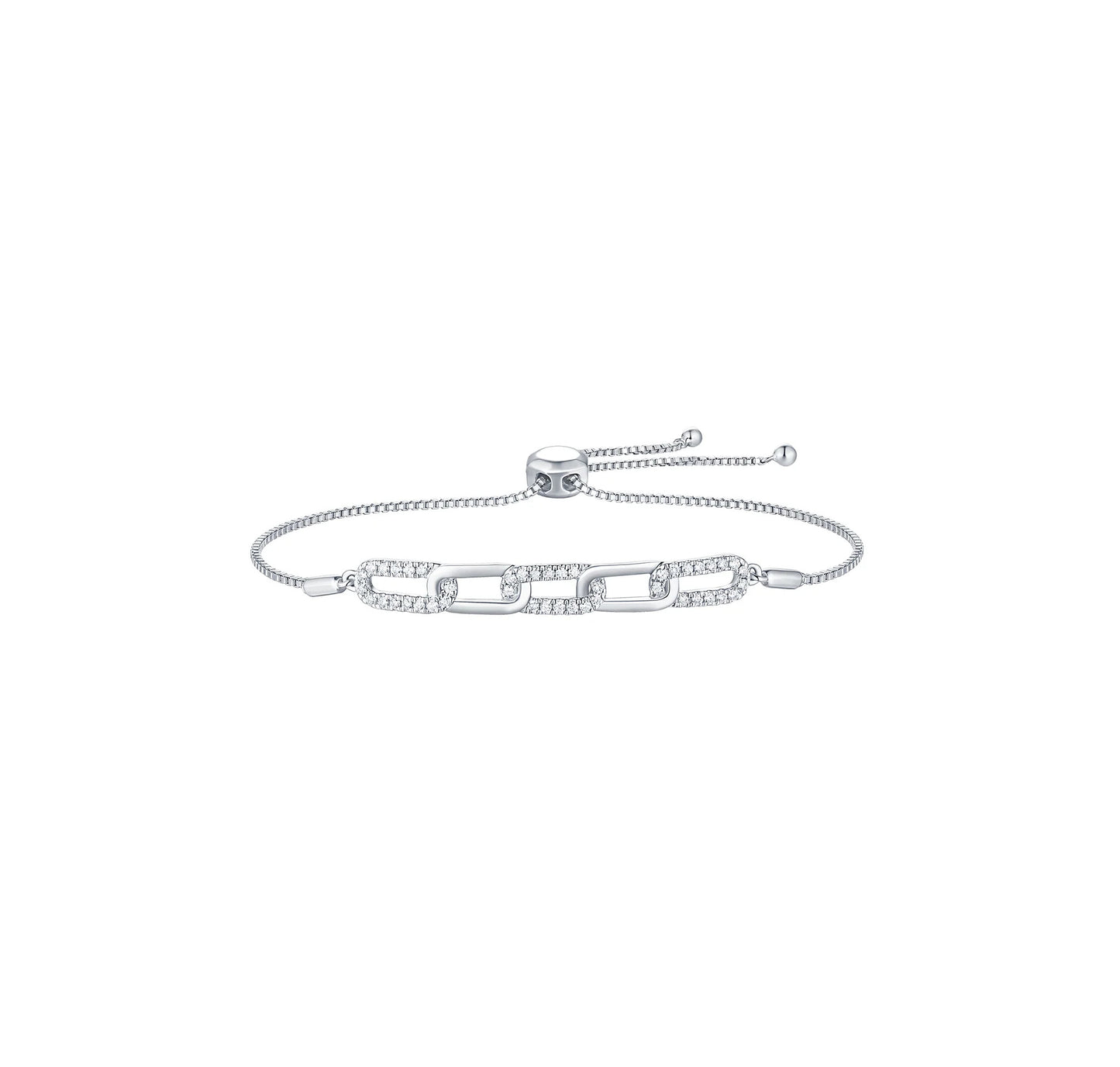 Essentia 0.30 ct Link Bracelet Lab Grown Diamond Bracelet