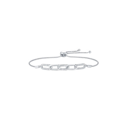 Essentia 0.30 ct Link Bracelet Lab Grown Diamond Bracelet