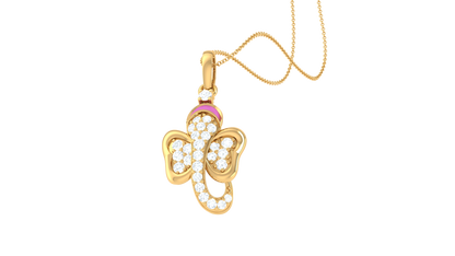 Devotional 0.21 ct Lab Grown Diamond Pendant Without Chain