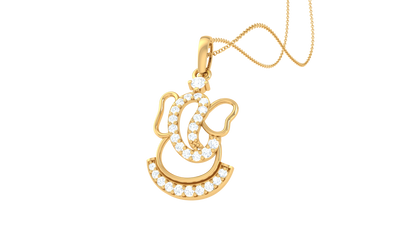 Devotional 0.15 ct Lab Grown Diamond Pendant Without Chain