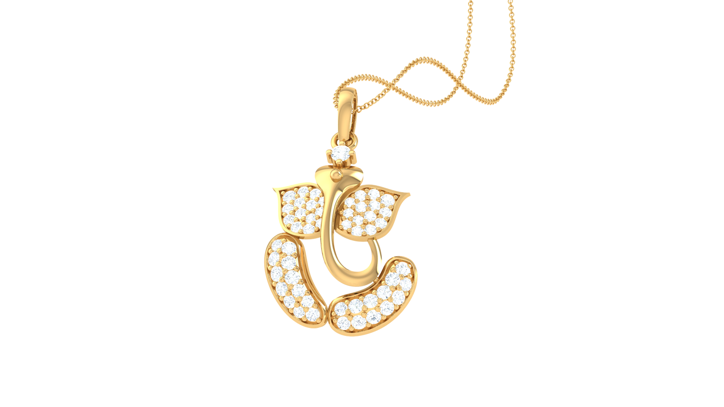 Devotional 0.33 ct Lab Grown Diamond Pendant Without Chain