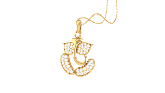 Devotional 0.33 ct Lab Grown Diamond Pendant Without Chain