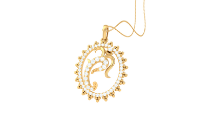 Devotional 0.27 ct Lab Grown Diamond Pendant Without Chain