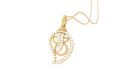 Devotional 0.28 ct Lab Grown Diamond Pendant Without Chain