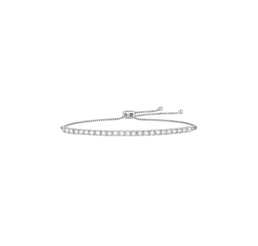 Essentia 1.60 ct Sleek Infinity Bracelet Lab Grown Diamond Bracelet