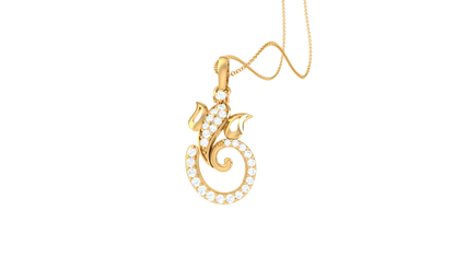 Devotional 0.15 ct Lab Grown Diamond Pendant Without Chain