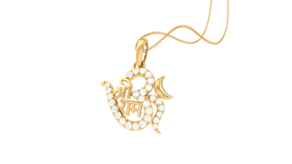 Devotional 0.16 ct Lab Grown Diamond Pendant Without Chain