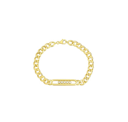Luminous 0.38 ct Lab Grown Diamond Bracelet