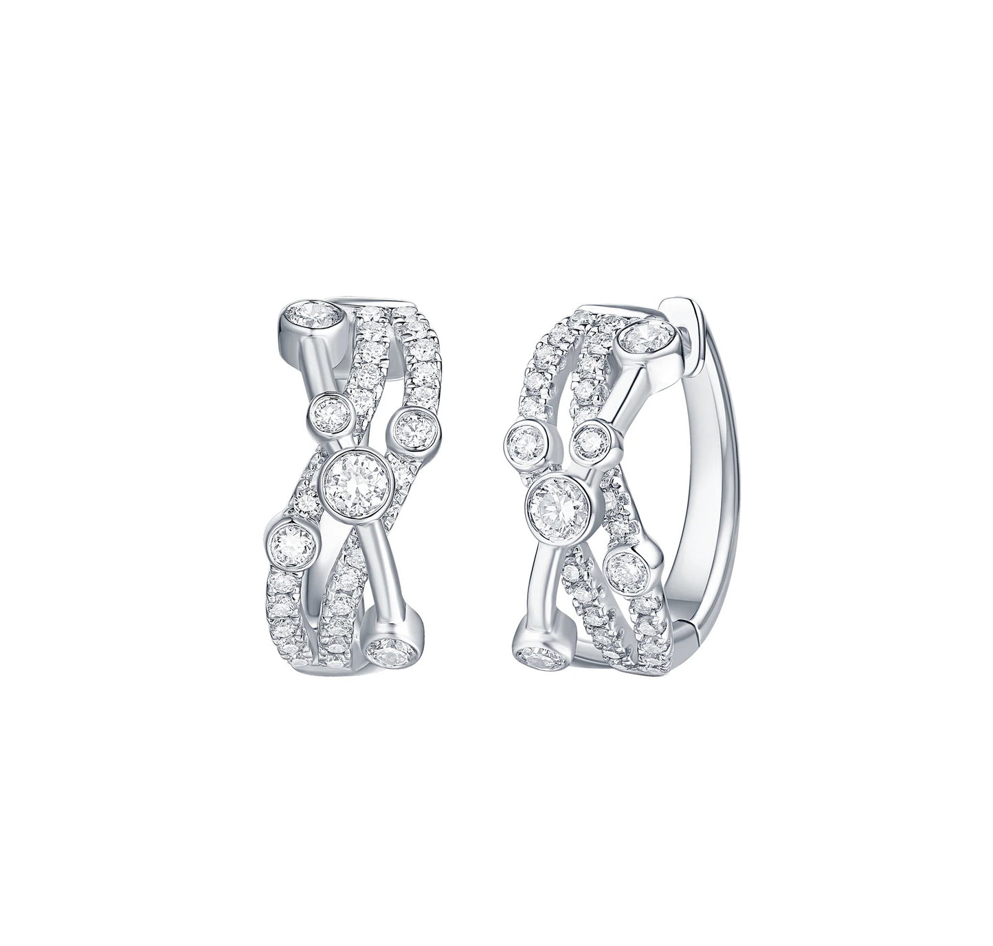 Sparkle 0.83 ct Lab Grown Diamond Earrings