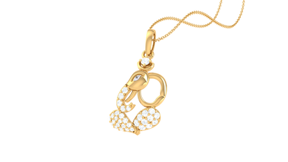 Devotional 0.20 ct Lab Grown Diamond Pendant Without Chain