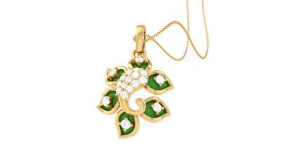 Devotional 0.11 ct Lab Grown Diamond Pendant Without Chain