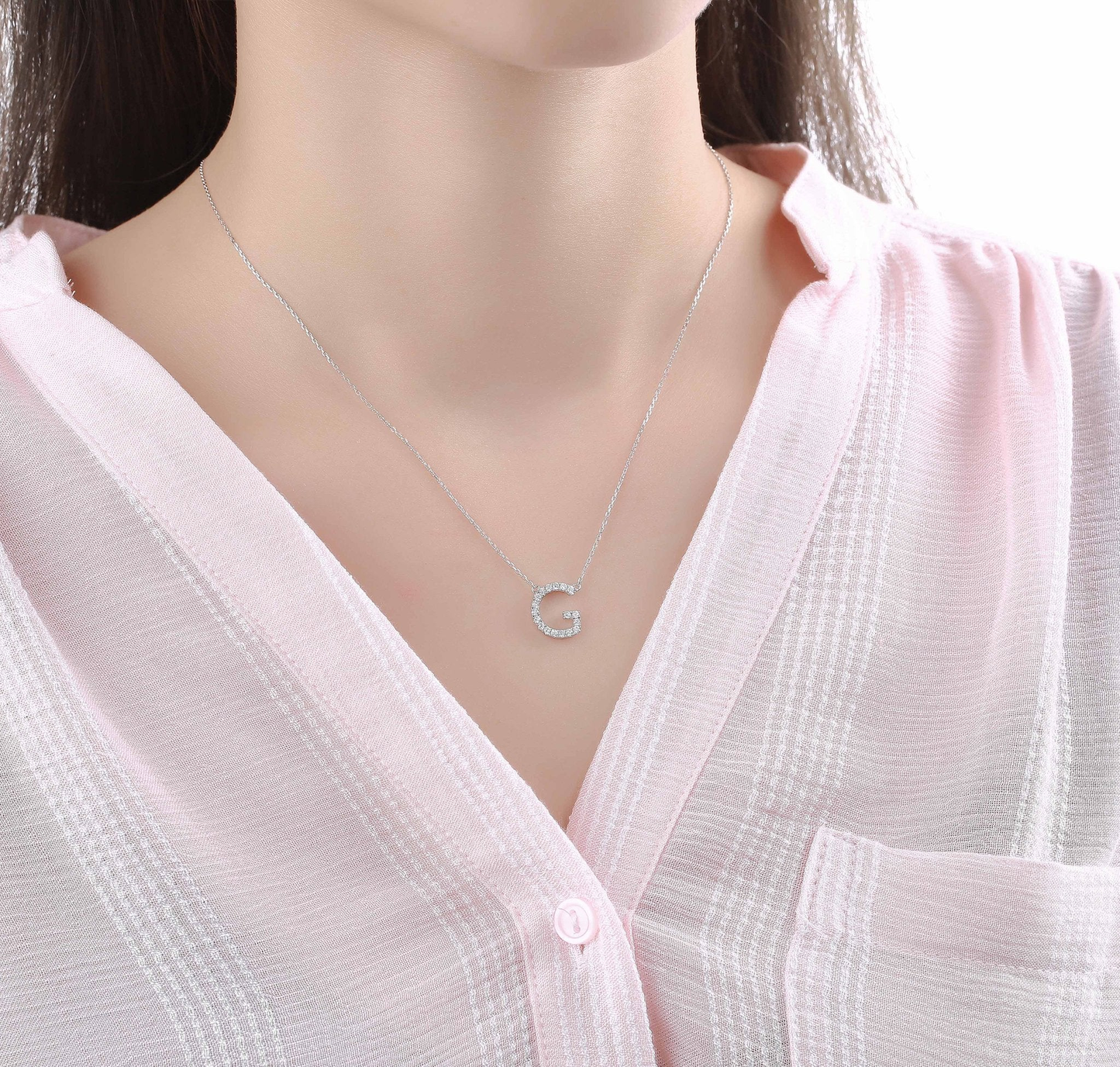 Charm 0.26ct “G” Lab Grown Diamond Pendant