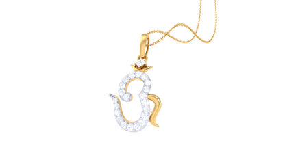 Devotional 0.18 ct Lab Grown Diamond Pendant Without Chain
