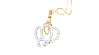 Devotional 0.35 ct Lab Grown Diamond Pendant Without Chain