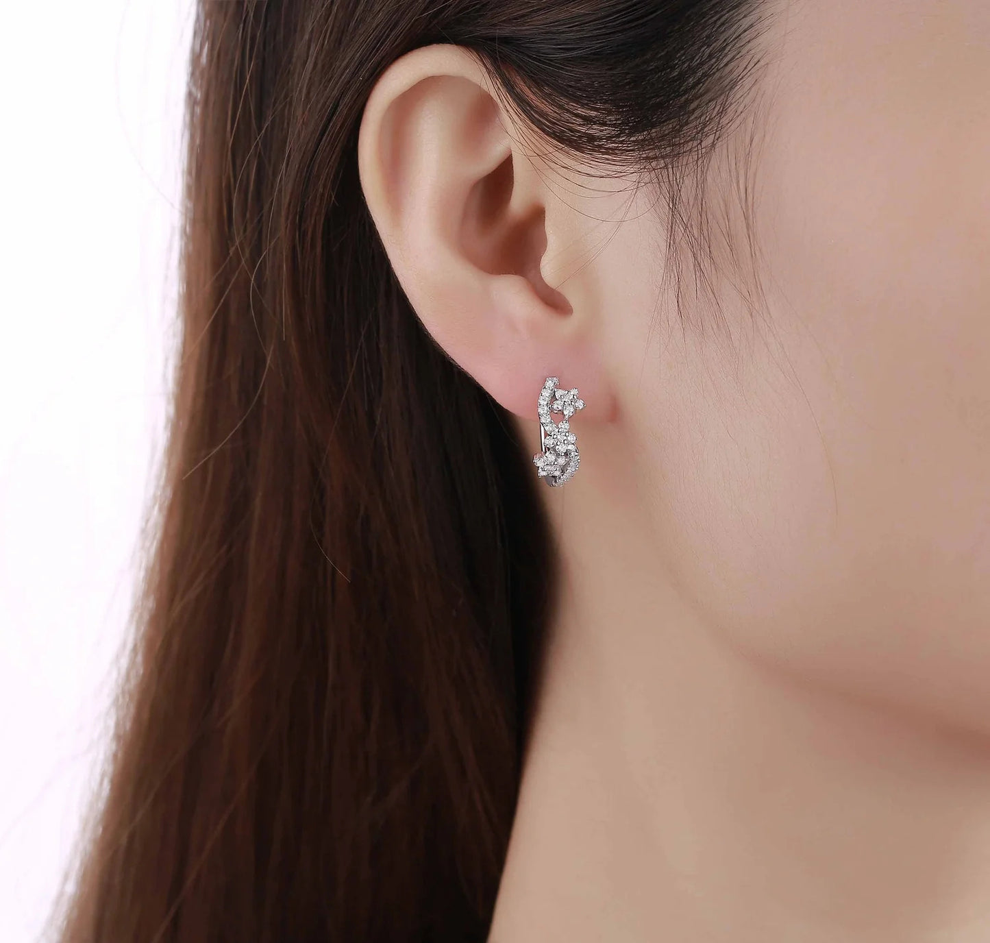 Stellar Sparkle 0.74 ct Lab Grown Diamond Earrings