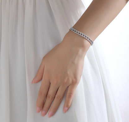 Luminous 3.30 ct Lab Grown Diamond Bracelet