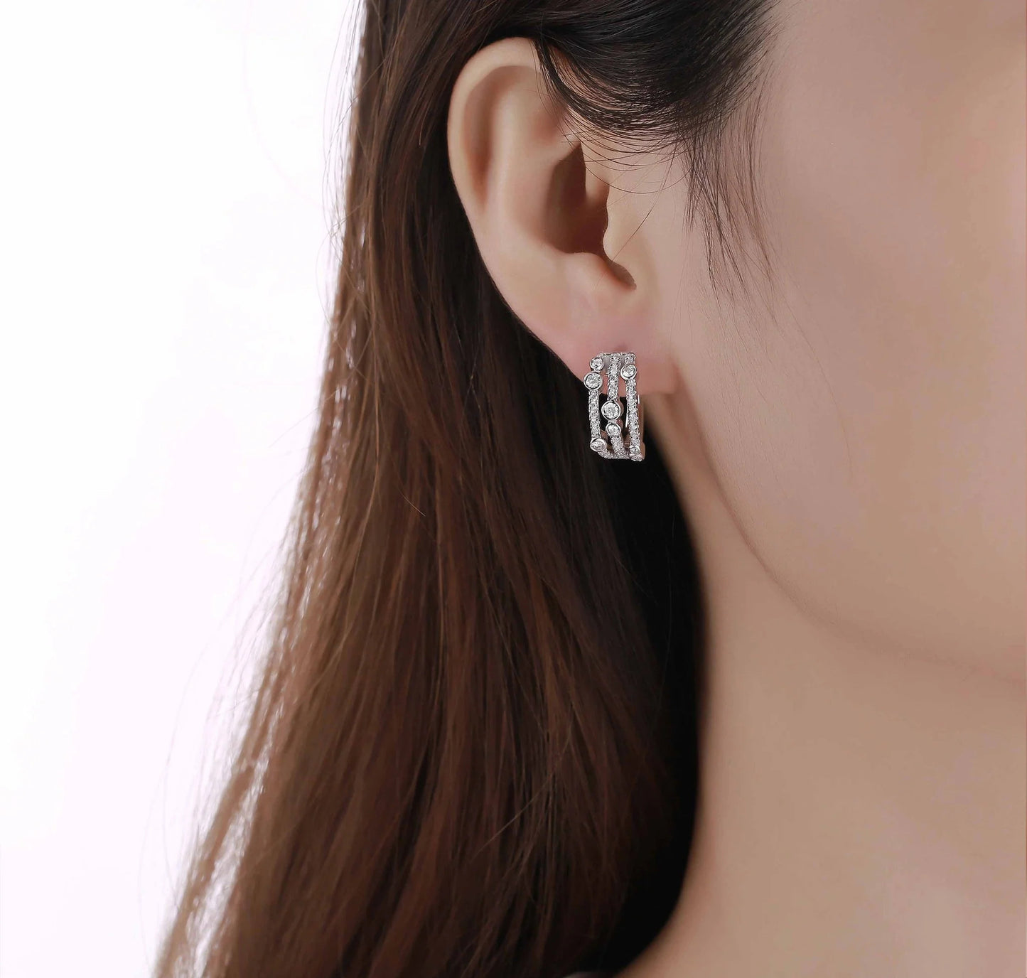 Sparkle 0.93 ct Lab Grown Diamond Earrings