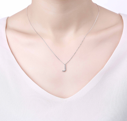 Charm 0.14ct “J” Lab Grown Diamond Pendant