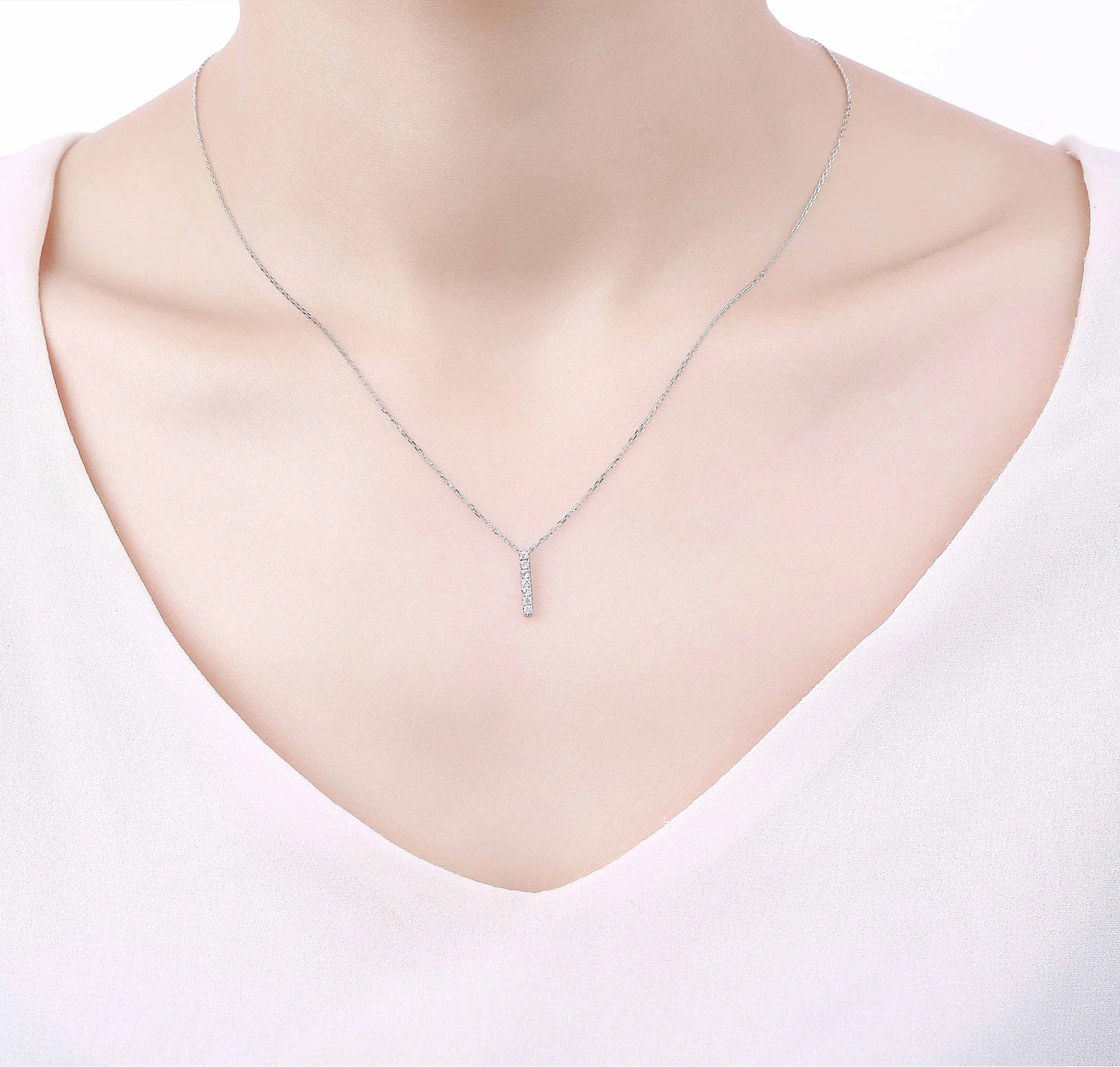 Charm 0.11ct “I” Lab Grown Diamond Pendant