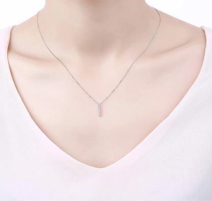 Charm 0.11ct “I” Lab Grown Diamond Pendant