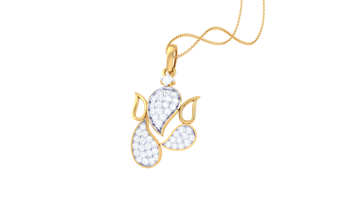 Devotional 0.25 ct Lab Grown Diamond Pendant Without Chain