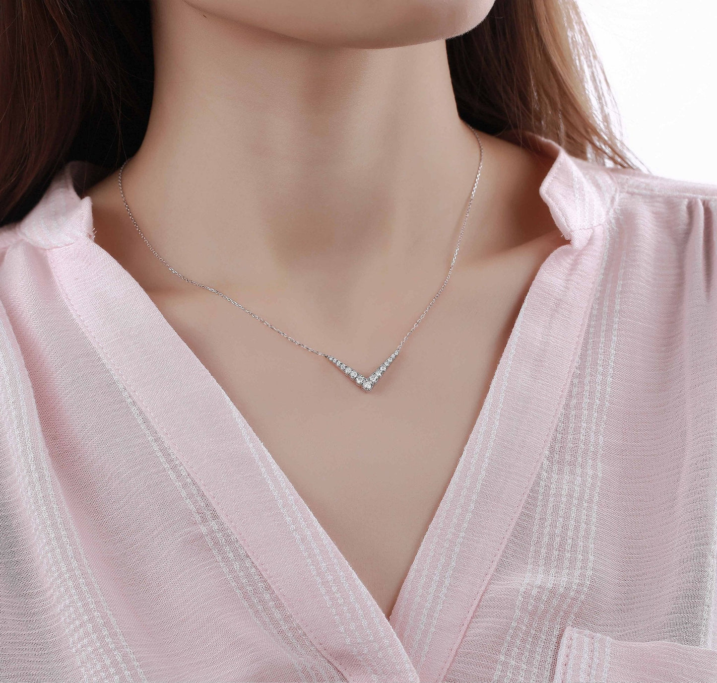 Essentia 0.51 ct Lab Grown Diamond Pendant