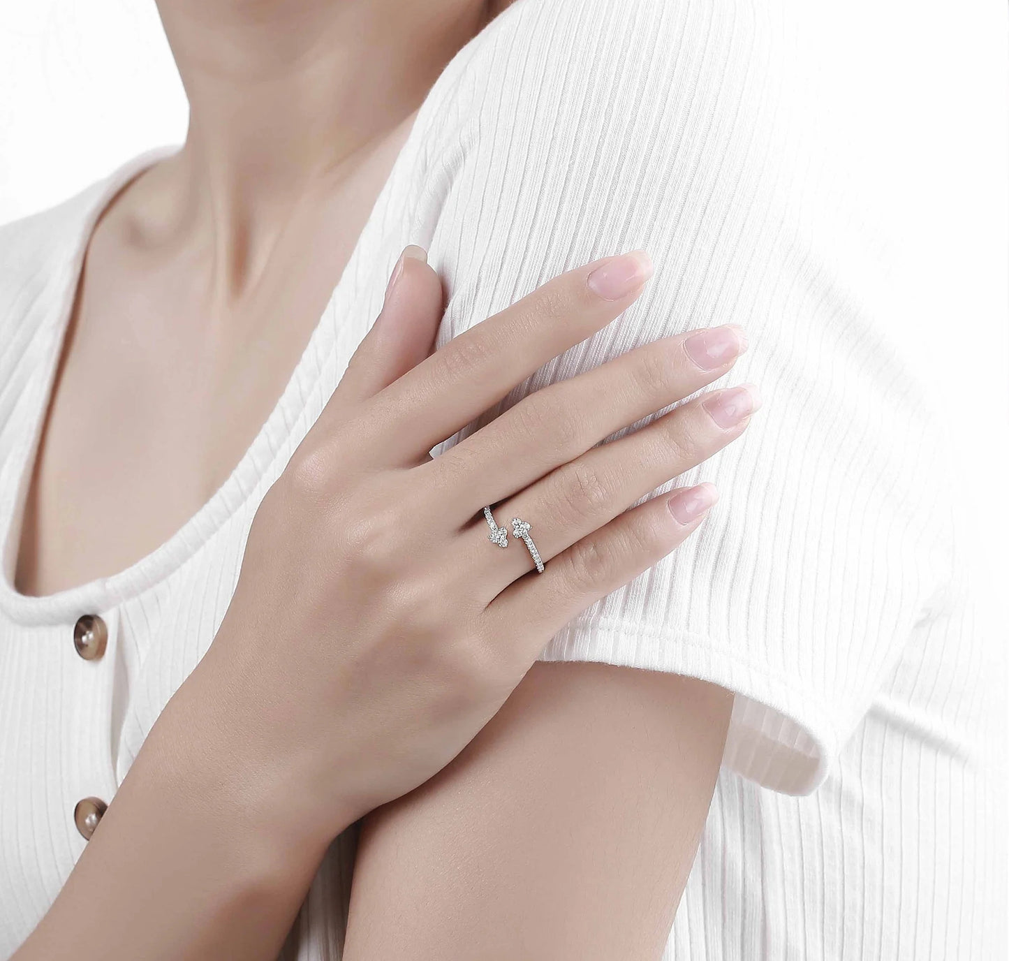 Essentia 0.37 ct Lab Grown Diamond Ring