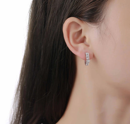 Sparkle 0.62 ct Lab Grown Diamond Earrings