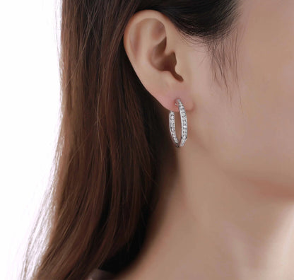 Essentia Channel 1.70 ct Lab Grown Diamond Earrings