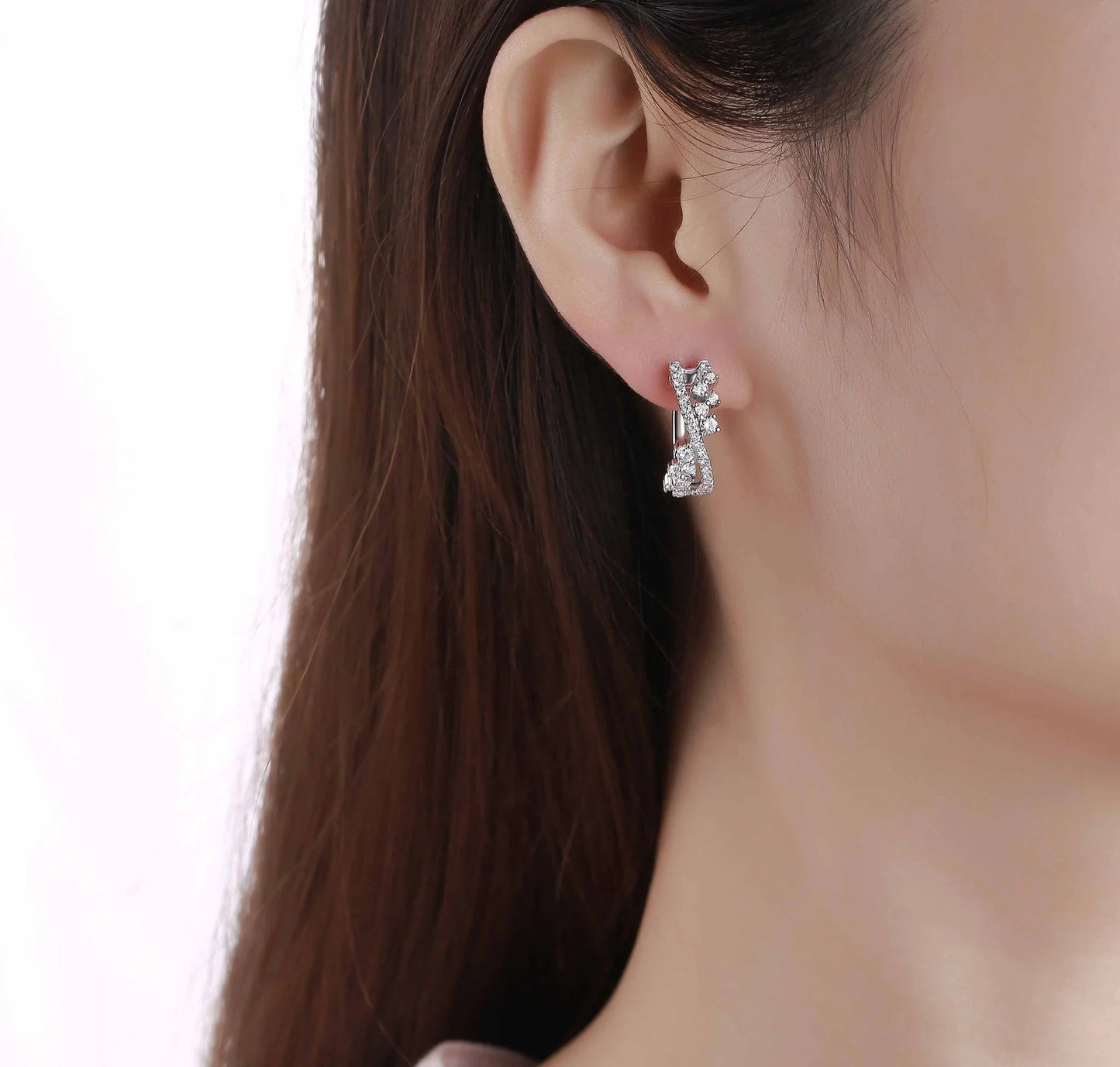 Stellar Sparkle 0.94 ct Lab Grown Diamond Earrings