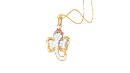 Devotional 0.21 ct Lab Grown Diamond Pendant Without Chain
